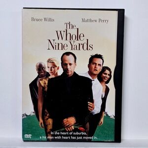 The Whole Nine Yards DVD Bruce Willis Matthew Perry Action Comedy Movie 2000